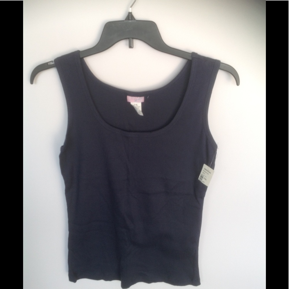 Zenobia Tank Top - Navy Blue - 2XL - NWT